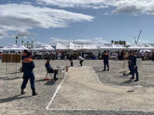 2019消防競技会写真スタート