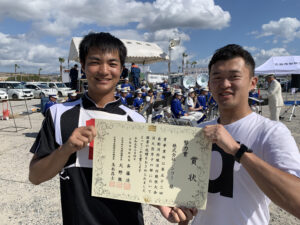 2019消防競技会写真賞状